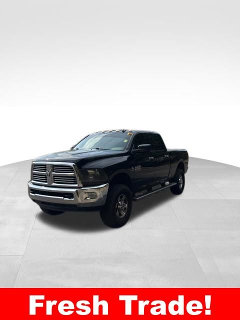 Black Clearcoat 2013 RAM 2500 Big Horn Crew Cab 4WD Pickup Truck Four-Wheel Drive 6-Speed Automatic