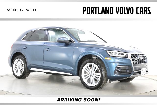 Blue Metallic 2018 Audi Q5 SUV / Crossover All-Wheel Drive 7-Speed Automatic