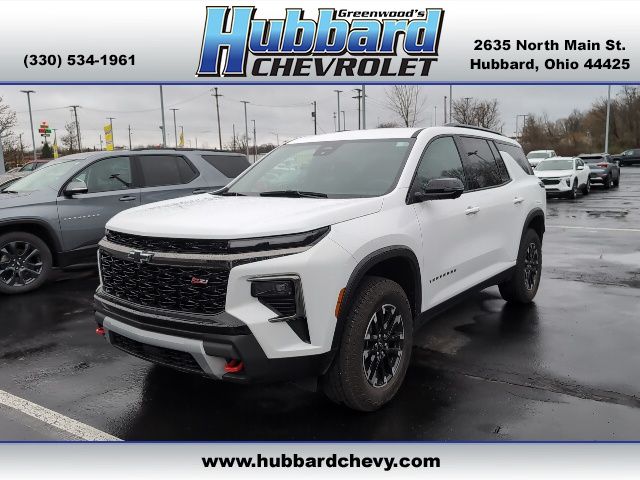 Summit White 2024 Chevrolet Traverse Z71 AWD SUV / Crossover Four-Wheel Drive 8-Speed Automatic