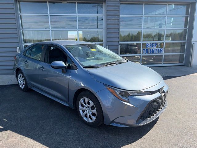2021 Toyota Corolla LE Blue at Bob Ruth Ford