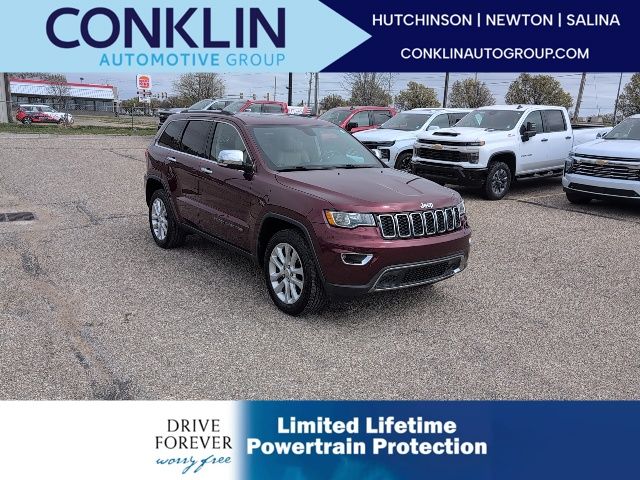 Velvet Red Pearlcoat 2017 Jeep Grand Cherokee Limited 4WD SUV / Crossover Four-Wheel Drive 8-Speed Automatic