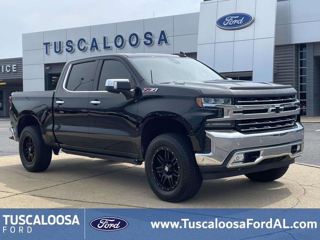 Black 2020 Chevrolet Silverado 1500 Pickup Truck Four-Wheel Drive Automatic