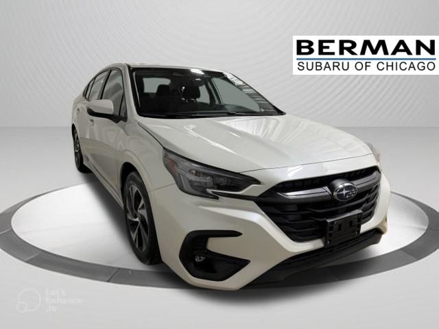 Crystal White Pearl 2024 Subaru Legacy Sedan All-Wheel Drive Continuously Variable Transmission