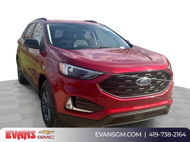 Red Metallic 2022 Ford Edge SUV / Crossover All-Wheel Drive 8-Speed Automatic