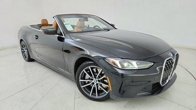 Black Sapphire Metallic 2026 BMW 4 Series 430i Convertible RWD Convertible Rear-Wheel Drive 8-Speed Automatic