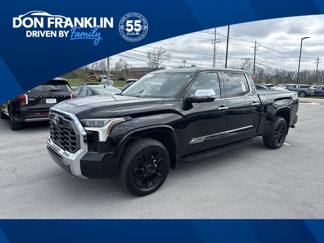 Black 2024 Toyota Tundra 1794 Edition CrewMax Cab LB 4WD Pickup Truck Four-Wheel Drive Automatic