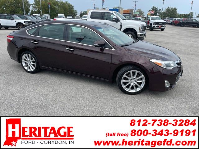 Red (Sizzling Crimson Mica) 2013 Toyota Avalon Sedan Front-Wheel Drive 6-Speed Automatic