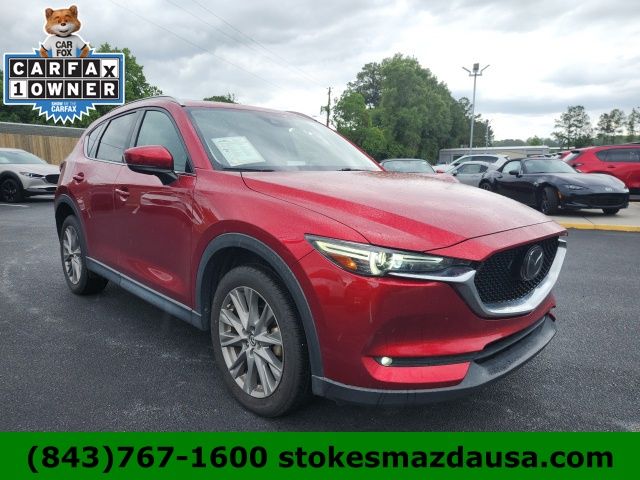 2021 Mazda CX-5 Grand Touring Red at Stokes Mazda