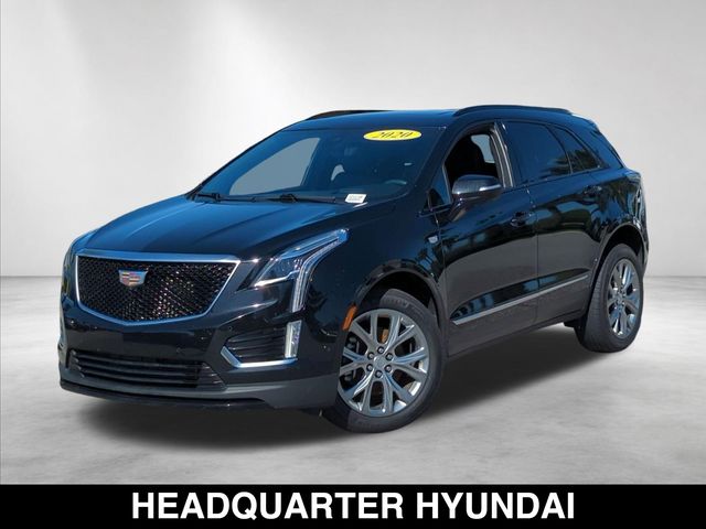 Stellar Black Metallic 2020 Cadillac XT5 Sport AWD SUV / Crossover Four-Wheel Drive 9-Speed Automatic