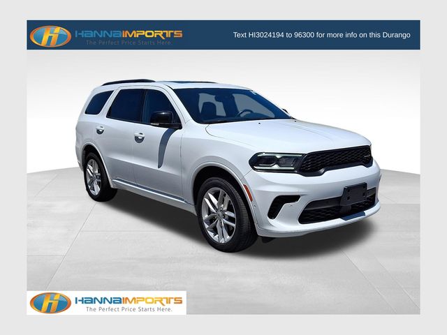 White Knuckle Clearcoat 2025 Dodge Durango SUV / Crossover All-Wheel Drive 8-Speed Automatic