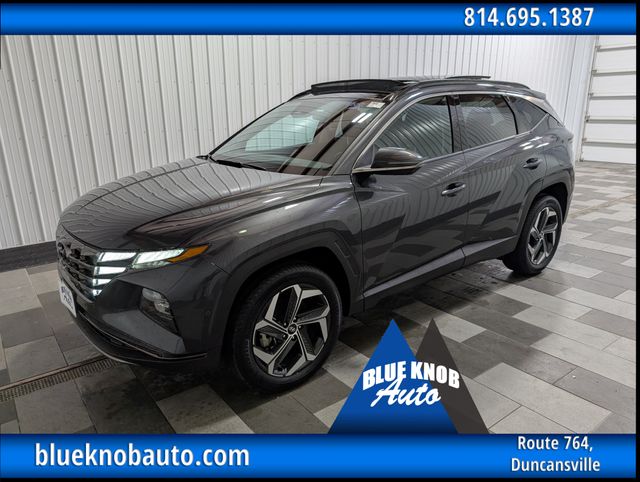 Portofino Gray 2023 Hyundai Tucson SUV / Crossover All-Wheel Drive 8-Speed Automatic