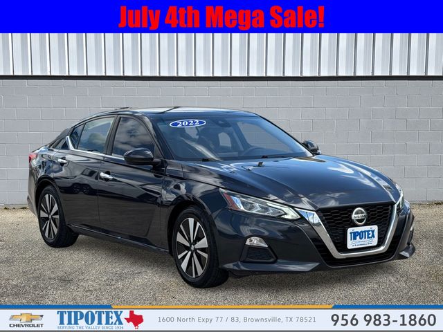 Storm Blue Metallic 2022 Nissan Altima Sedan Front-Wheel Drive Continuously Variable Transmission
