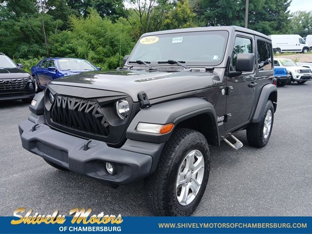 Gray (Granite Crystal Metallic Clearcoat) 2019 Jeep Wrangler SUV / Crossover Four-Wheel Drive 8-Speed Automatic