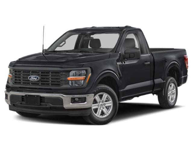 Gray Metallic 2024 Ford F-150 Pickup Truck Four-Wheel Drive Automatic