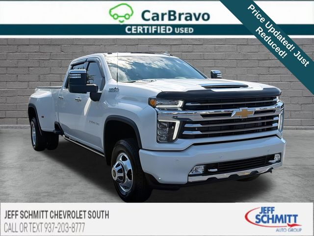 White (Iridescent Pearl Tricoat) 2021 Chevrolet Silverado 3500HD Pickup Truck Four-Wheel Drive Automatic