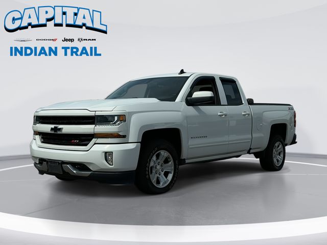 Summit White 2018 Chevrolet Silverado 1500 LT Double Cab 4WD Pickup Truck Four-Wheel Drive 6-Speed Automatic Overdrive