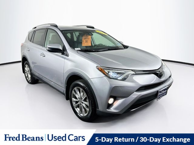 Silver Sky Metallic 2018 Toyota RAV4 SUV / Crossover All-Wheel Drive 6-Speed Automatic