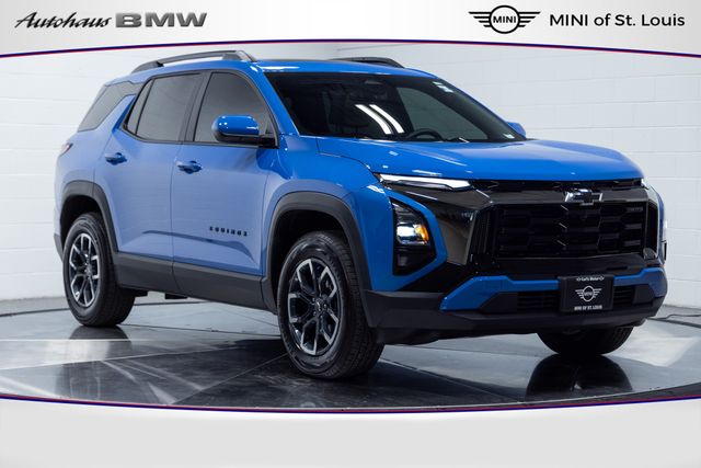Blue Metallic 2025 Chevrolet Equinox SUV / Crossover Four-Wheel Drive 8-Speed Automatic