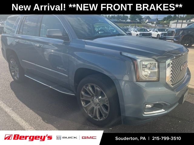 Light Steel Gray Metallic 2016 GMC Yukon Denali 4WD SUV / Crossover Four-Wheel Drive 8-Speed Automatic