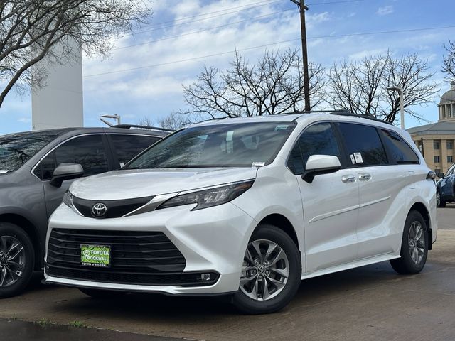 Pearl 2026 Toyota Sienna Minivan Front-Wheel Drive Continuously Variable Transmission