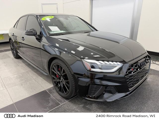 Black Metallic 2023 Audi S4 3.0T quattro Premium Plus AWD Sedan All-Wheel Drive 8-Speed Automatic