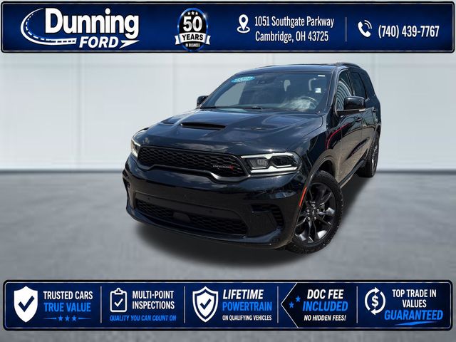DB Black Crystal Clearcoat 2025 Dodge Durango SUV / Crossover All-Wheel Drive 8-Speed Automatic