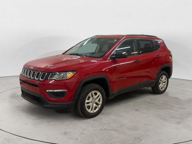 Redline Pearlcoat 2019 Jeep Compass Sport 4WD SUV / Crossover Four-Wheel Drive 9-Speed Automatic