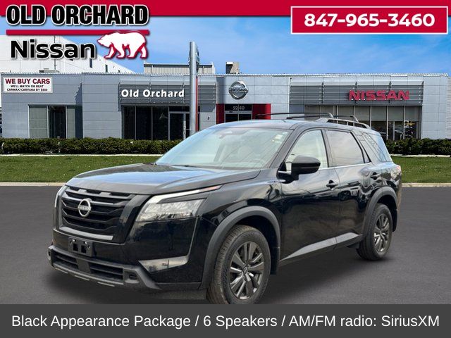 Super Black 2023 Nissan Pathfinder SV 4WD SUV / Crossover All-Wheel Drive 9-Speed Automatic