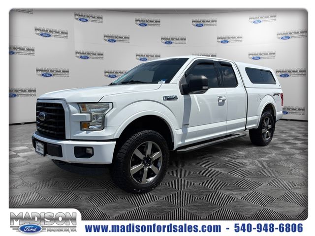 Oxford White 2015 Ford F-150 Pickup Truck Four-Wheel Drive 6-Speed Automatic