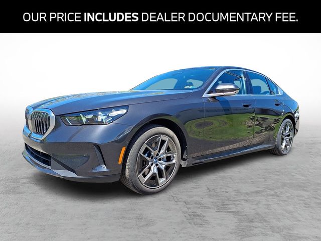Gray (Dark Graphite Metallic) 2026 BMW 5 Series Sedan All-Wheel Drive 8-Speed Automatic