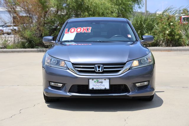 2013 Honda Accord EX-L Silver at South Houston Nissan