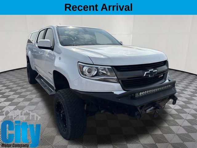 Summit White 2019 Chevrolet Colorado Pickup Truck Four-Wheel Drive 8-Speed Automatic