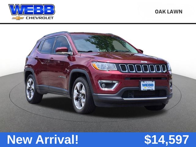 Velvet Red Pearlcoat 2021 Jeep Compass Limited FWD SUV / Crossover Front-Wheel Drive 6-Speed Automatic
