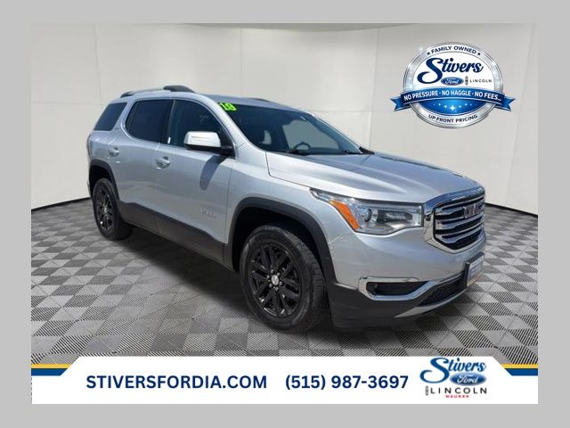 Quicksilver Metallic 2019 GMC Acadia SUV / Crossover Four-Wheel Drive 6-Speed Automatic
