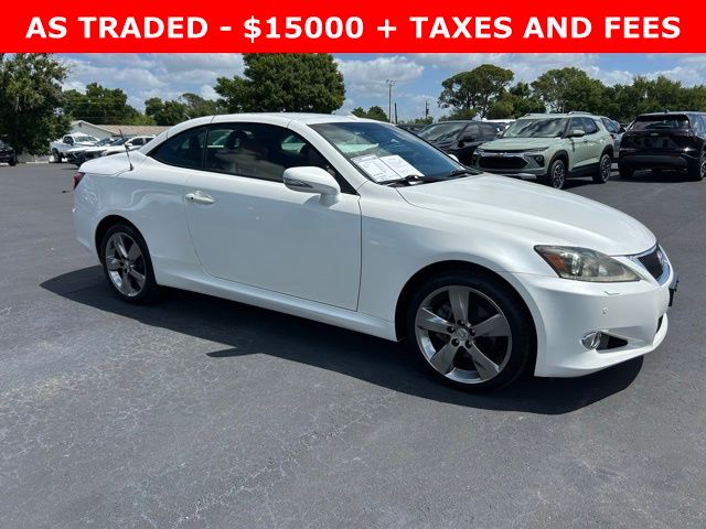 Starfire Pearl 2011 Lexus IS 250C Convertible RWD Convertible Rear-Wheel Drive 6-Speed Automatic