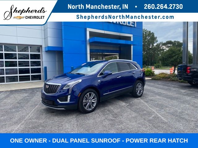 Blue 2026 Cadillac XT5 SUV / Crossover Four-Wheel Drive 9-Speed Automatic