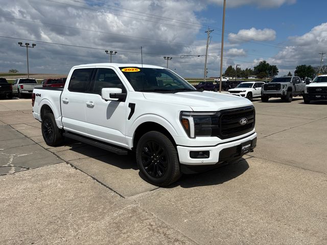White 2026 Ford F-150 Lariat SuperCrew 4WD Pickup Truck Four-Wheel Drive Automatic