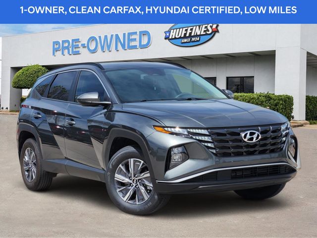 Amazon Gray 2024 Hyundai Tucson Hybrid Blue AWD SUV / Crossover All-Wheel Drive 6-Speed Automatic