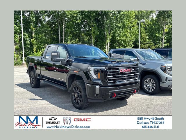 Onyx Black 2024 GMC Sierra 2500HD Pickup Truck Four-Wheel Drive Automatic