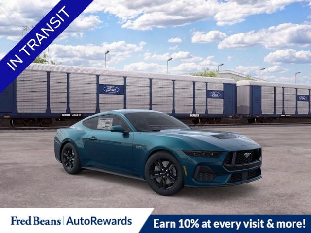 Adriatic Blue Metallic 2026 Ford Mustang Coupe Rear-Wheel Drive Automatic