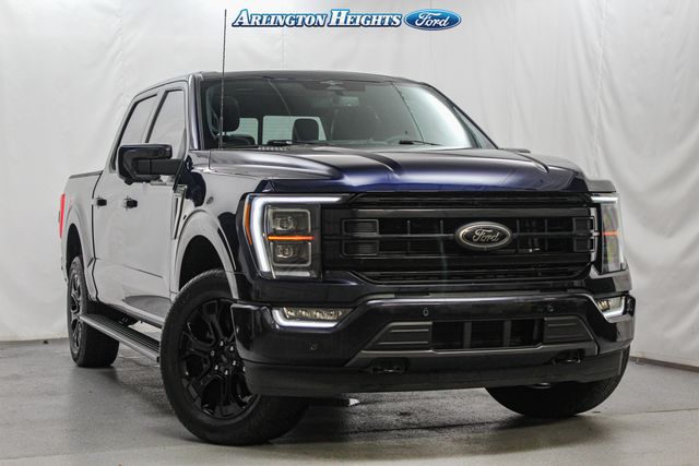 Antimatter Blue Metallic 2023 Ford F-150 Pickup Truck Four-Wheel Drive Automatic