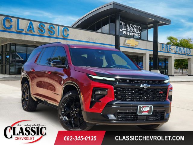 Radiant Red Tintcoat 2024 Chevrolet Traverse SUV / Crossover Front-Wheel Drive 8-Speed Automatic