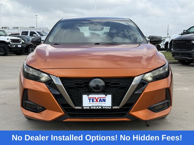 2022 Nissan Sentra SR Orange at North Houston Mitsubishi