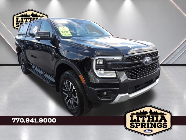 Shadow Black 2024 Ford Ranger Pickup Truck Four-Wheel Drive Automatic