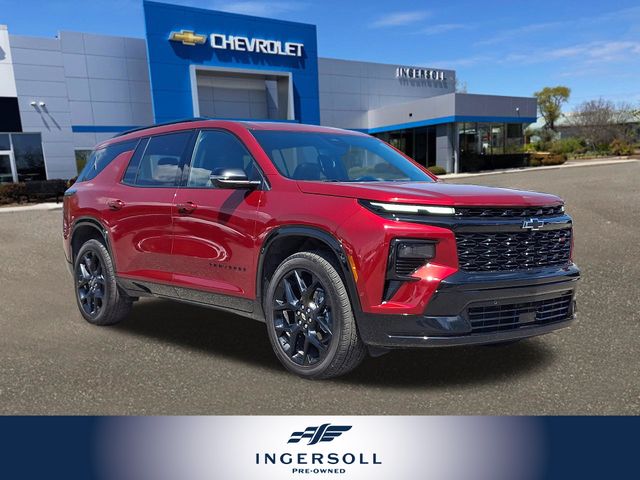 Red 2026 Chevrolet Traverse SUV / Crossover Four-Wheel Drive 8-Speed Automatic