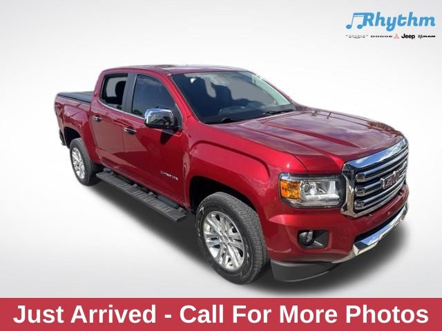 Red Quartz Tintcoat 2019 GMC Canyon Pickup Truck Four-Wheel Drive 8-Speed Automatic