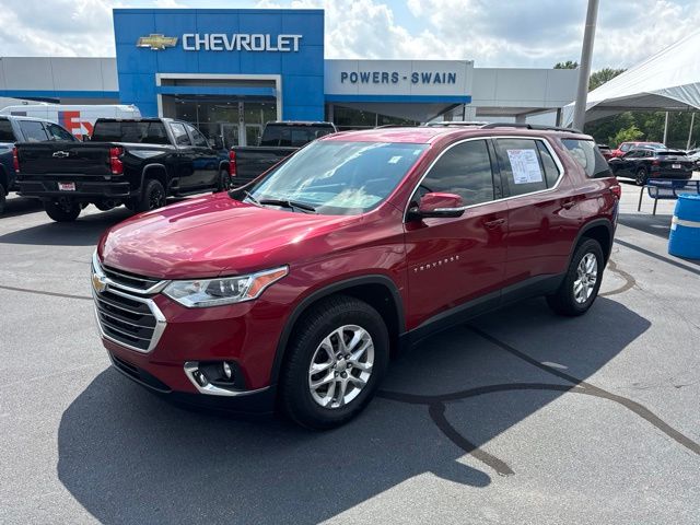 Cajun Red Tintcoat 2020 Chevrolet Traverse SUV / Crossover Front-Wheel Drive 9-Speed Automatic