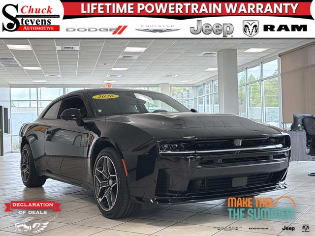 Diamond Black Crystal Pearlcoat 2026 Dodge Charger Daytona Sedan All-Wheel Drive 8-Speed Automatic