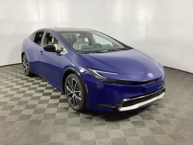 Blue 2026 Toyota Prius Hatchback Front-Wheel Drive Continuously Variable Transmission