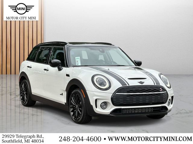 Nanuq White Metallic 2024 MINI Cooper Clubman Wagon All-Wheel Drive 8-Speed Automatic